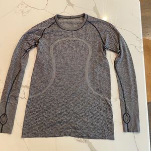 Lululemon Swiftly Tech Long Sleeve - Grey Sz 8
